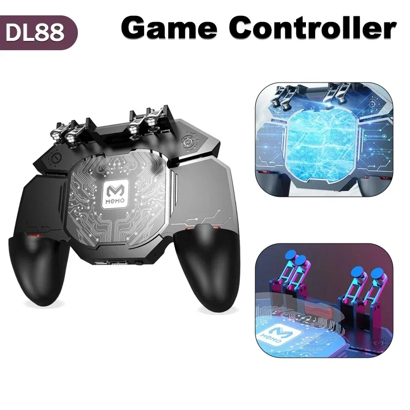 Gaming Accessories For Your Phone - MEMO DL88 кулер для мобильного телефона,