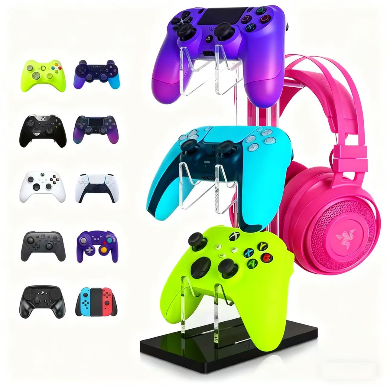 Gaming Accessories Vr - Универсальный 2/3-уровневый держатель контроллера и подставка