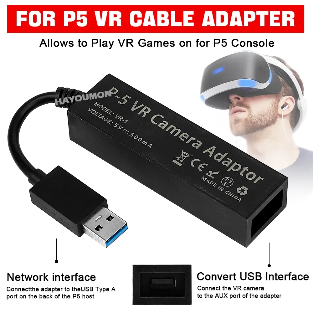 Gaming Accessories Vr - Адаптер кабеля USB 3.0 для PS