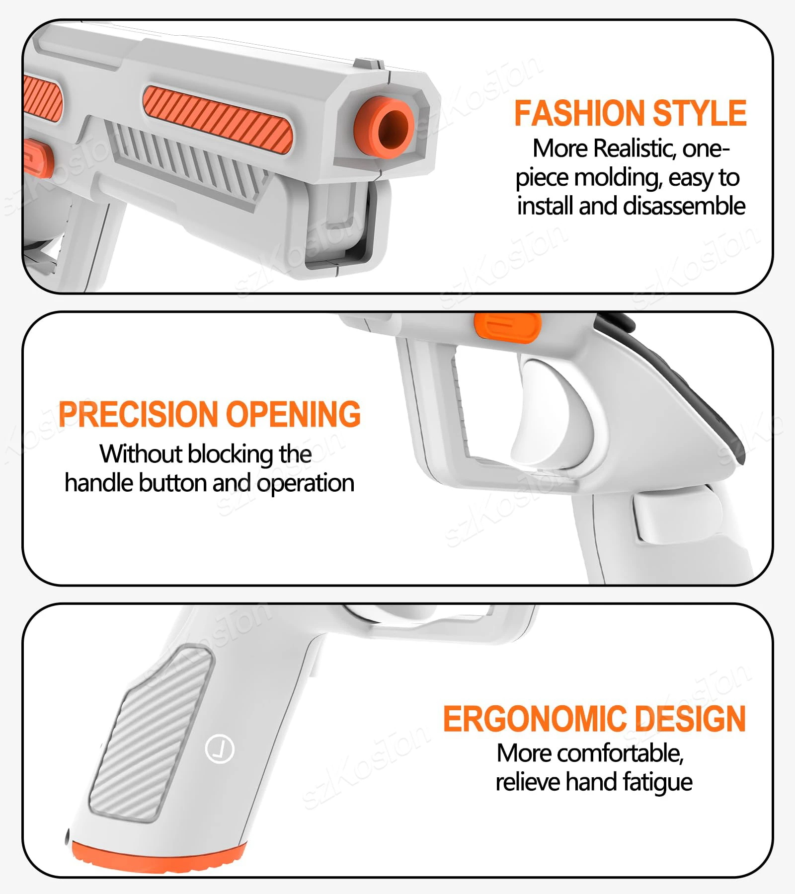 Ручки VR Gun Stock для Meta Qu – обзор и цена Gaming Accessories Vr